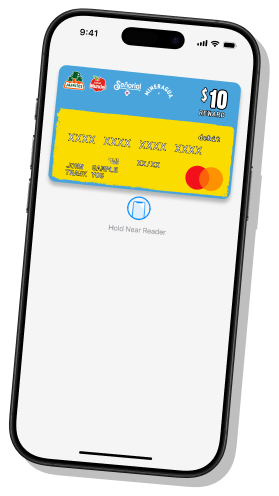 Phone showing the $10 virtual prepaid Mastercard reward